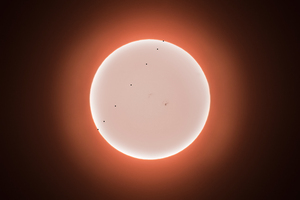 Mercury Across the Sun