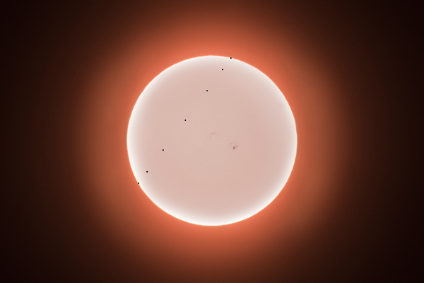 Mercury Across the Sun Print