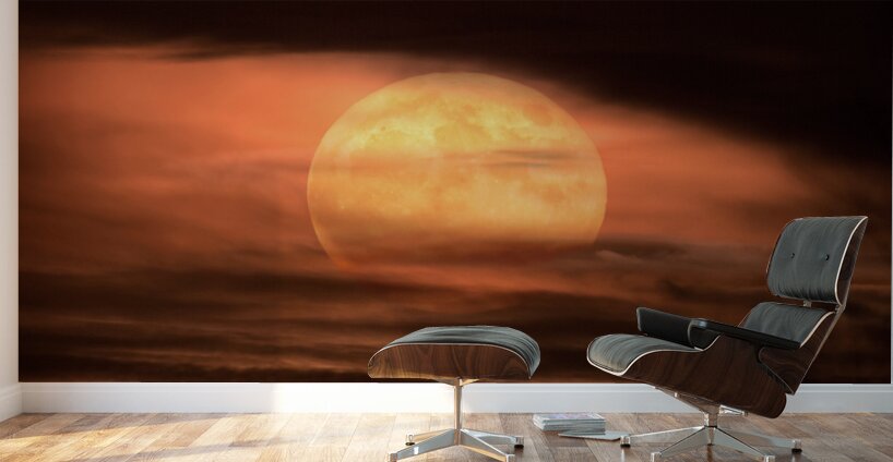  Mystical Moonrise Wall Murals