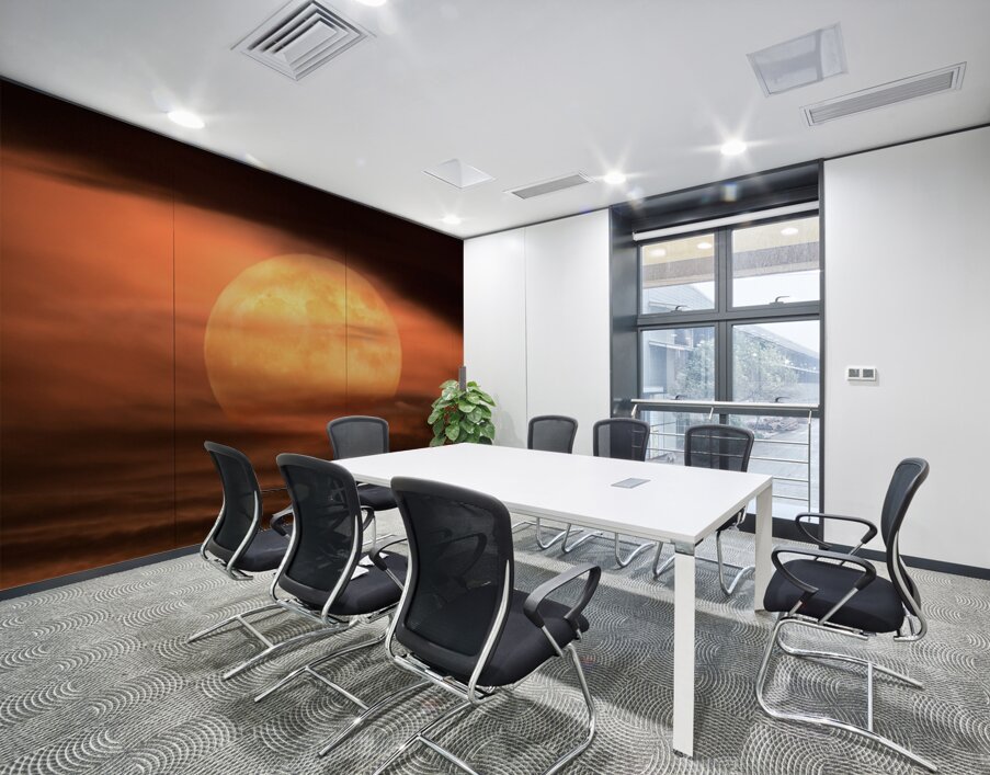  Mystical Moonrise Wall Printing