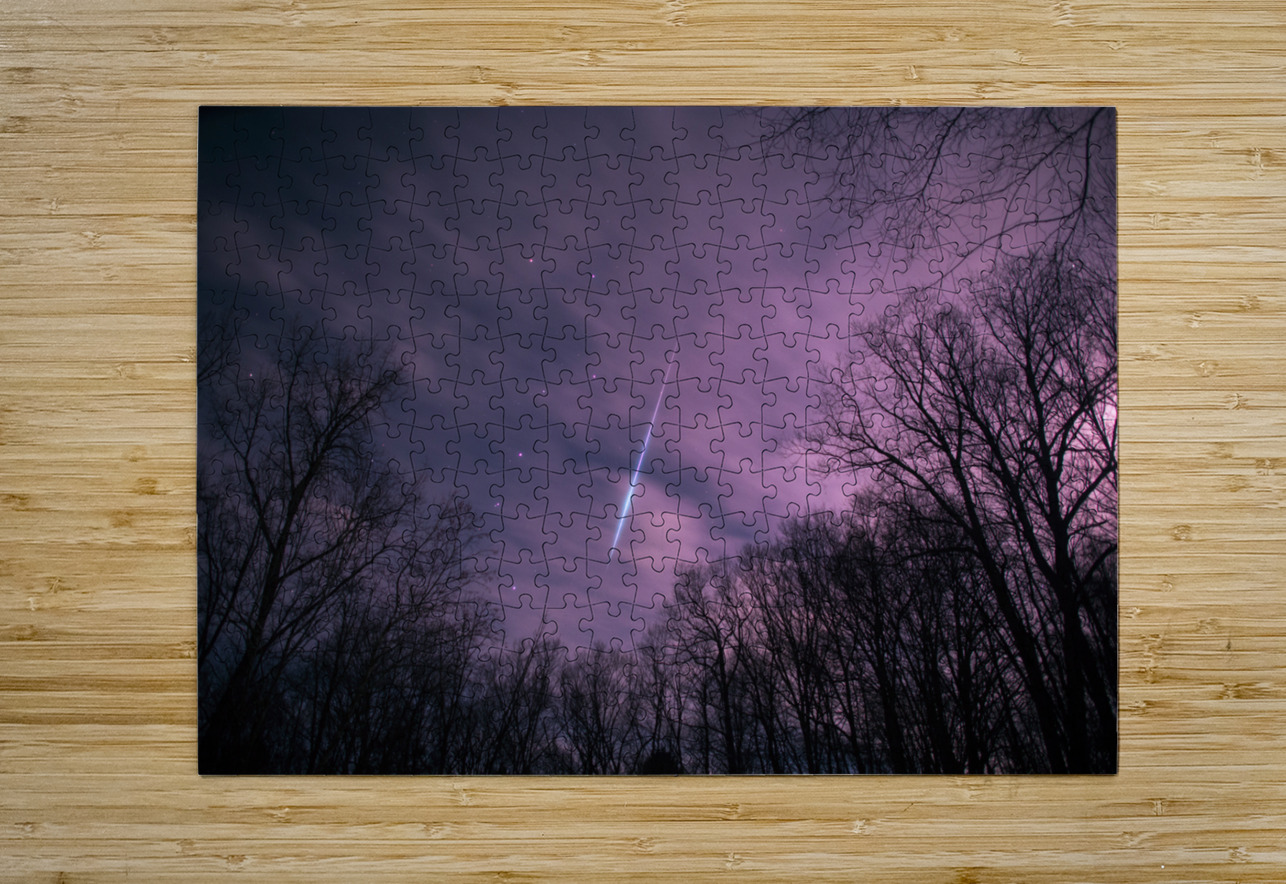 Zeus’s Thunderbolt Astro Earth Art Puzzle printing